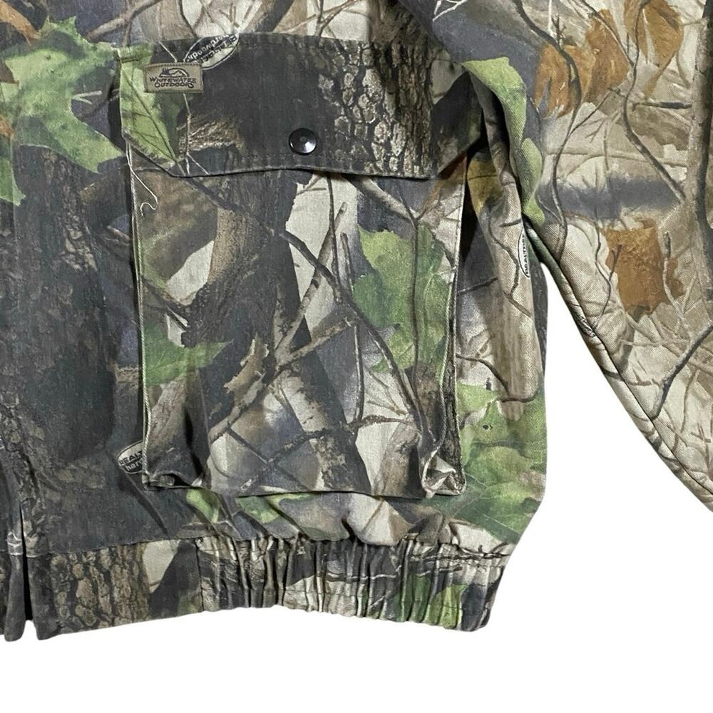 Vintage 90s Whitewater Outdoors Camo Jacket - 2XL - Picture 2 of 4